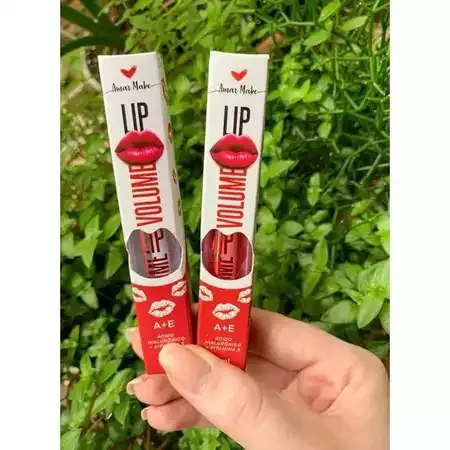 Gloss Lip Volume Aumenta Lábios ROSINHA - Amar Make- Ácido Hialurônico Vitamina E
